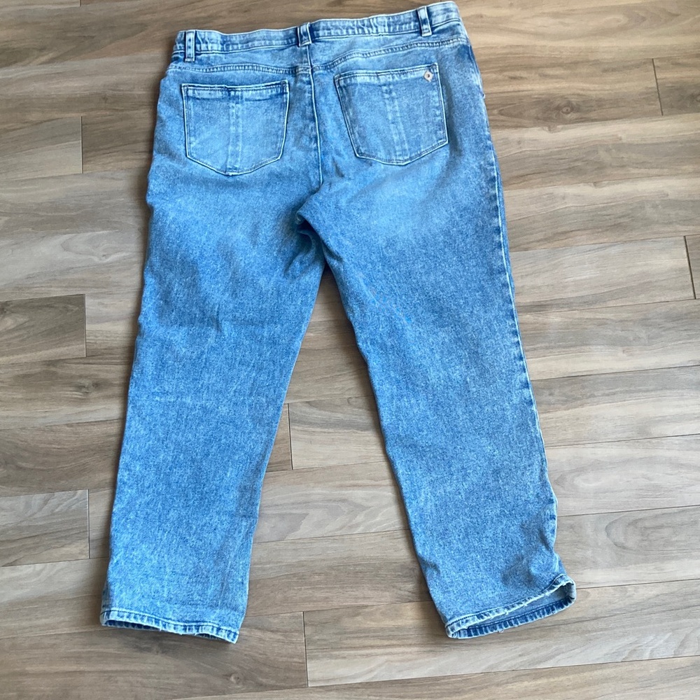 Democracy absolution high rise boyfriend jean slimming panels Denim Jean 14P - Picture 14 of 17